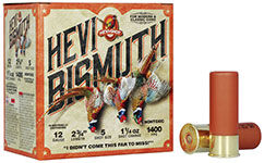 HEVI-Bismuth Upland 12 Gauge 5 Shot Size