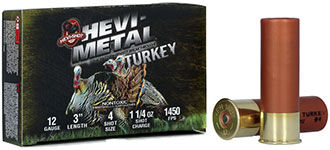 HEVI-Metal Turkey 12 Gauge 4 and 5 Shot Size