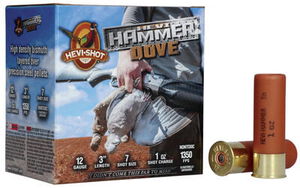 12 gauge HEVI-Hammer Dove packaging and shotshells