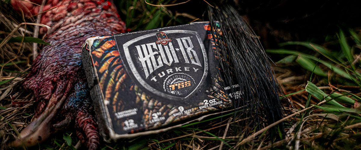 HEVI-18 Turkey box next to a turkey