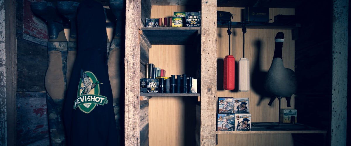 hunting gear cabinet