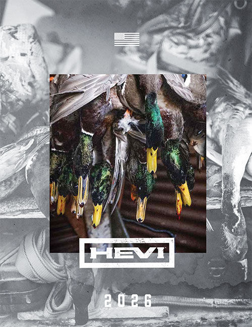 HEVI-shot catalog front page