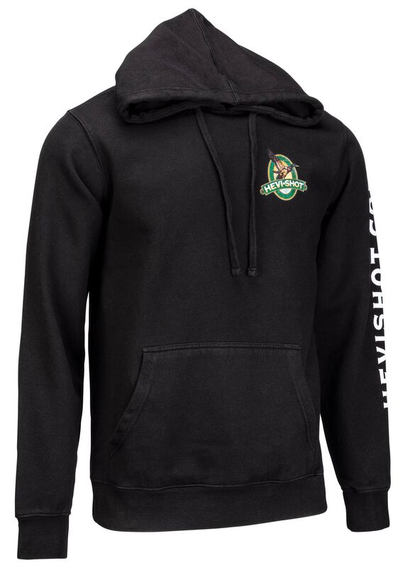 Hevi-Shot Logo Hoodie, Black, Small
