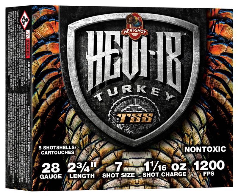 HEVI-18, 28 Gauge, 7 Shot, 2-3/4 in, 1 1/16 oz, 1200 fps
