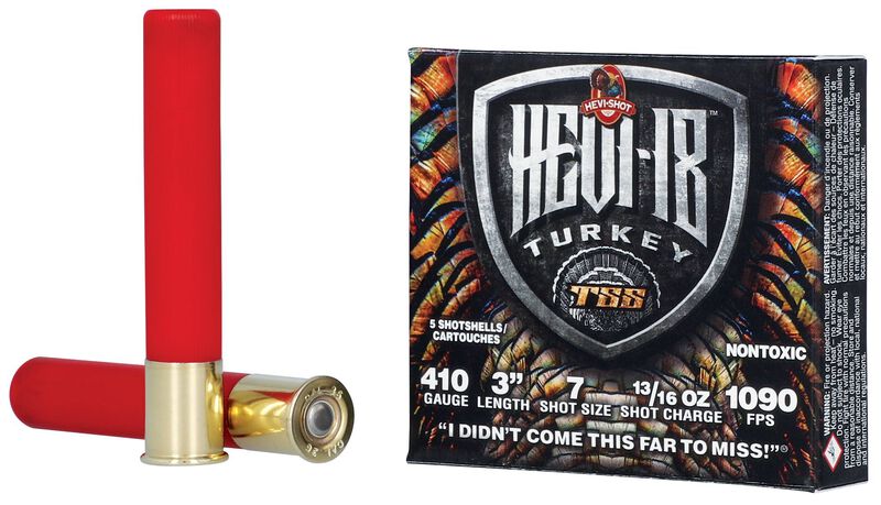 HEVI-18, 410 Bore, 7 Shot, 3 in, 13/16 oz, 1090 fps
