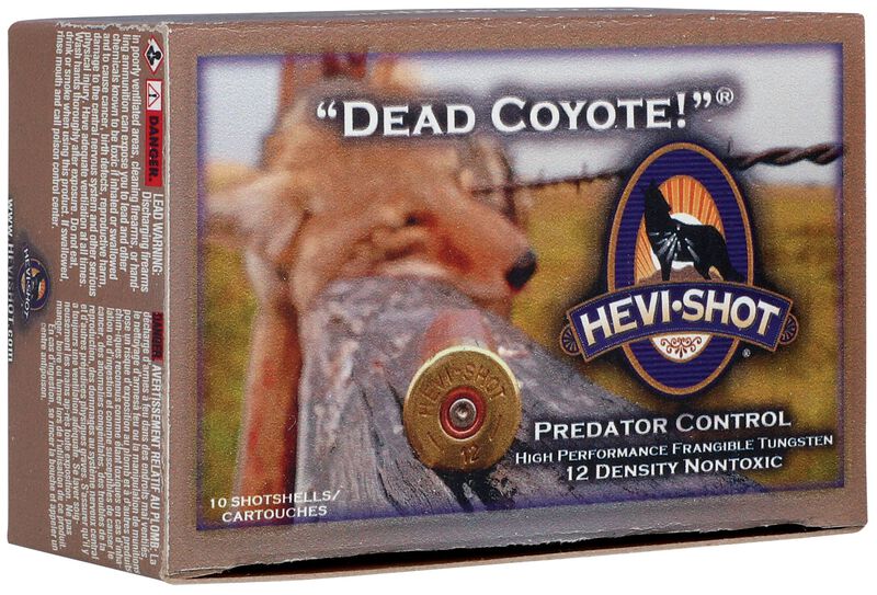Dead Coyote, 12 Gauge, T Shot, 3 in, 1 1/2 oz, 1300 fps