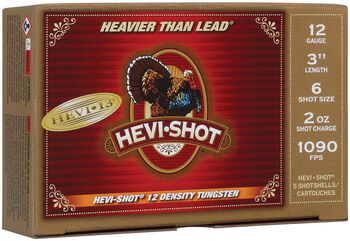 Hevi-13 Turkey, 12 Gauge, 6 Shot, 3 in, 2 oz, 1090 fps