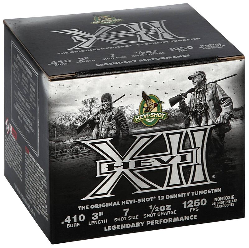 Hevi-XII, 410 Bore, 7 Shot, 3 in, 1/2 oz, 1250 fps