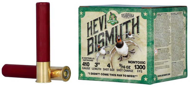 Hevi-Bismuth, 410 Bore, 4 Shot, 3 in, 9/16 oz, 1300 fps