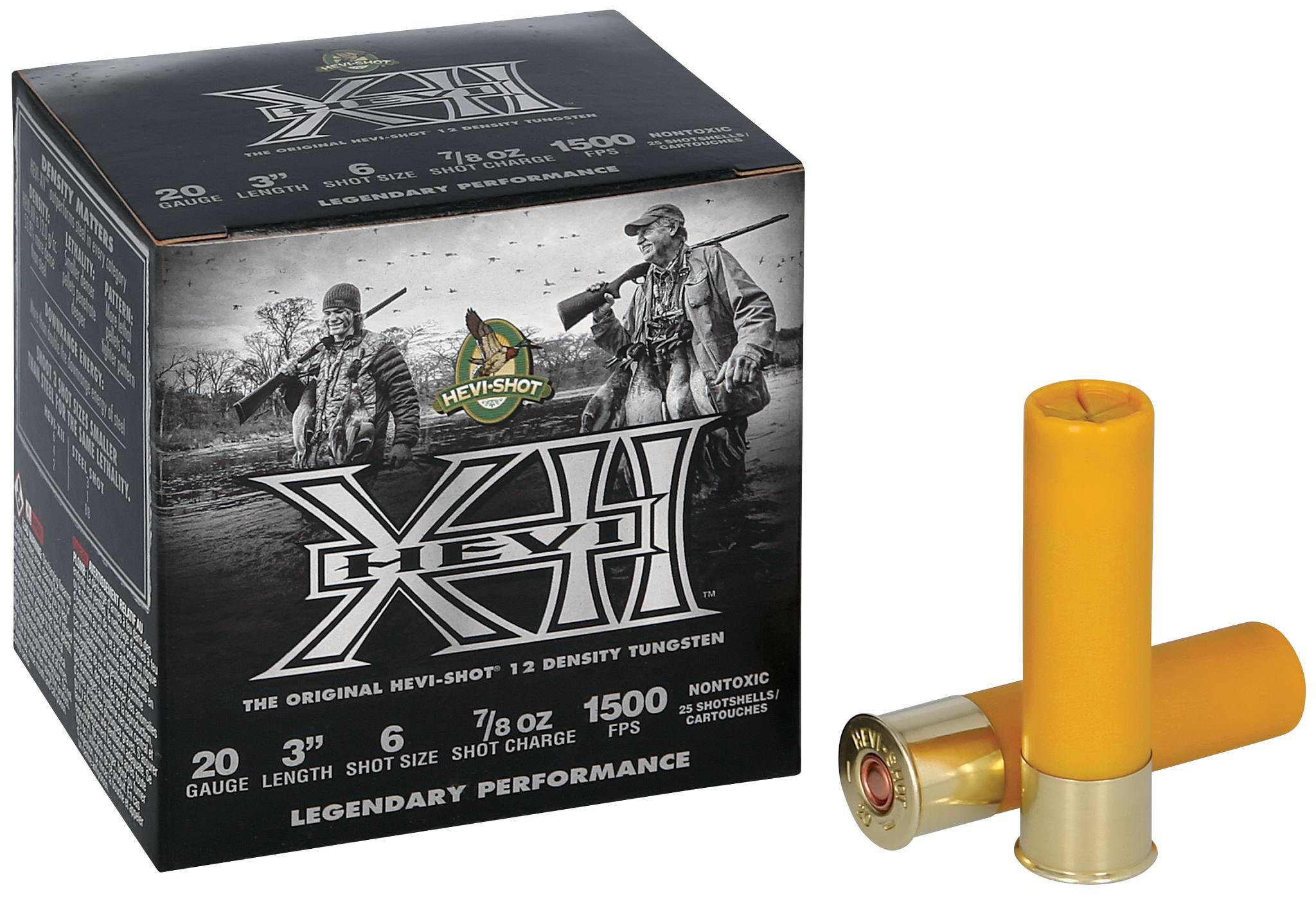 Buy Hevi-XII 20 Gauge Ammo | 6 Shot, 7/8 oz, 3in / 76mm, 1500 FPS