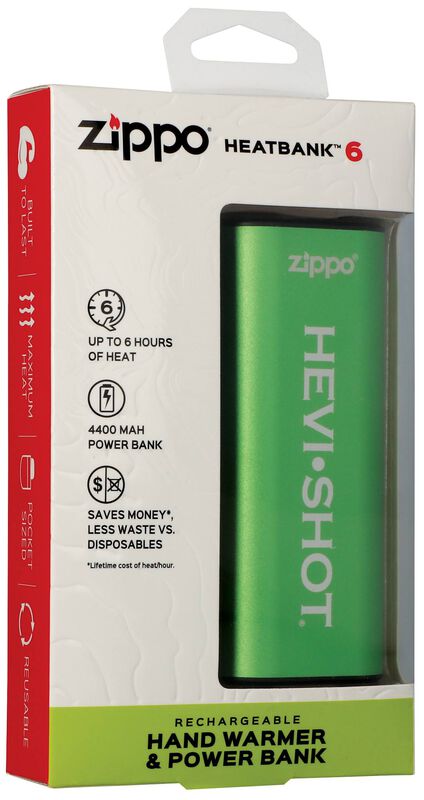 Hevi-Shot Zippo Heatbank, Lithium, Rechargeable