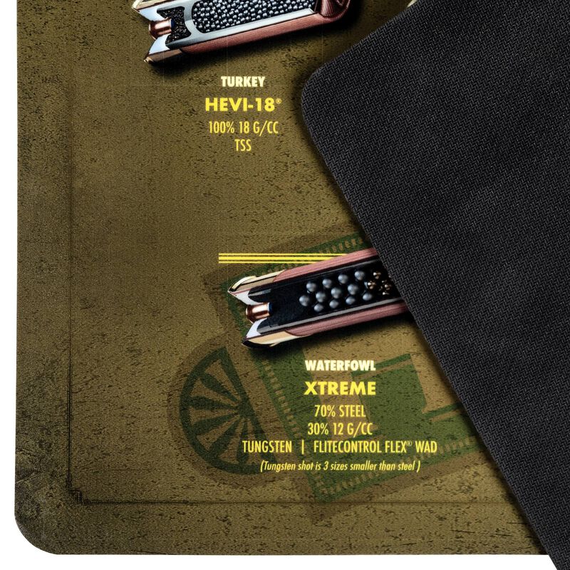 HEVI-Lineup Gun Cleaning Mat, Rubber, 24 inch x 12 inch