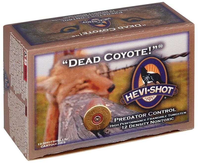 Dead Coyote, 12 Gauge, T Shot, 3 in, 1 1/2 oz, 1300 fps