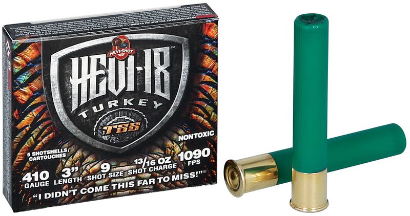 HEVI-18, 410 Bore, 9 Shot, 3 in, 13/16 oz, 1090 fps