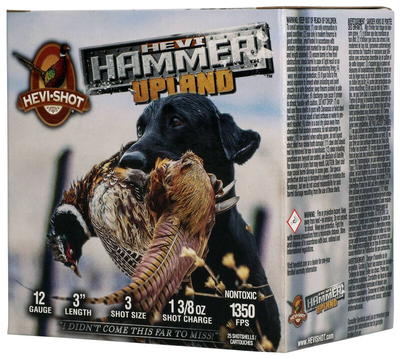 Hevi-Hammer Upland, 12 Gauge, 3 Shot, 3 in, 1 3/8 oz, 1350 fps