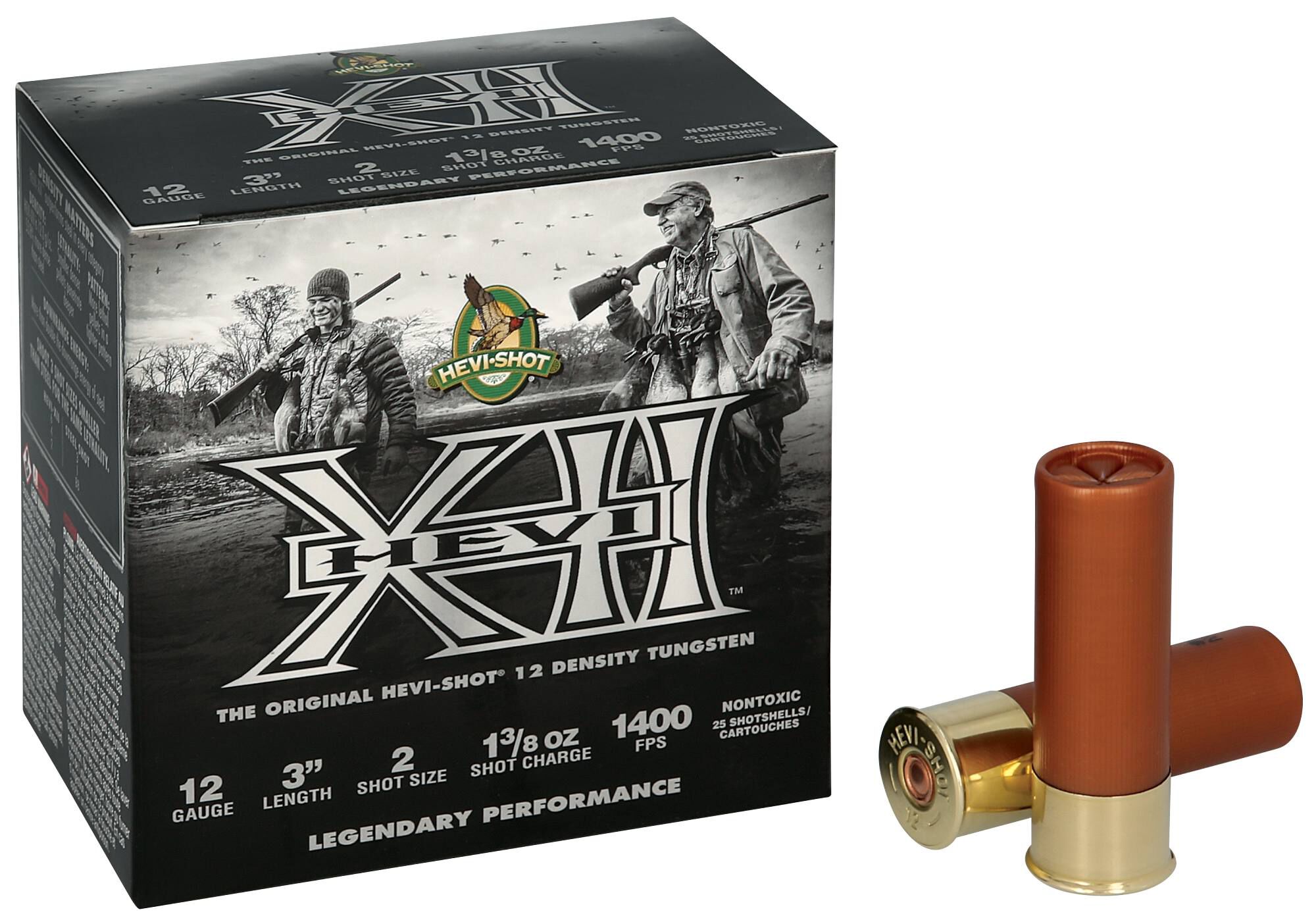 Buy Hevi-XII 12 Gauge Ammo | 2 Shot, 1 3/8 oz, 3in / 76mm, 1400