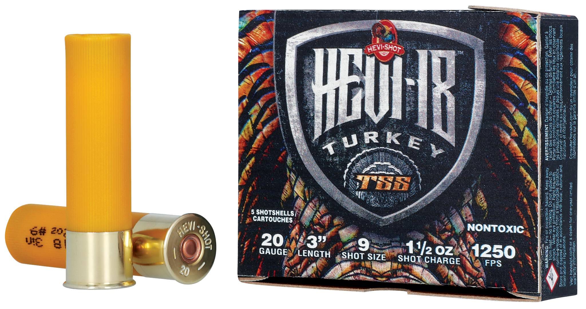 Buy HEVI-18 20 Gauge Ammo | 9 Shot, 1 1/2 oz, 3in / 76mm, 1250 FPS