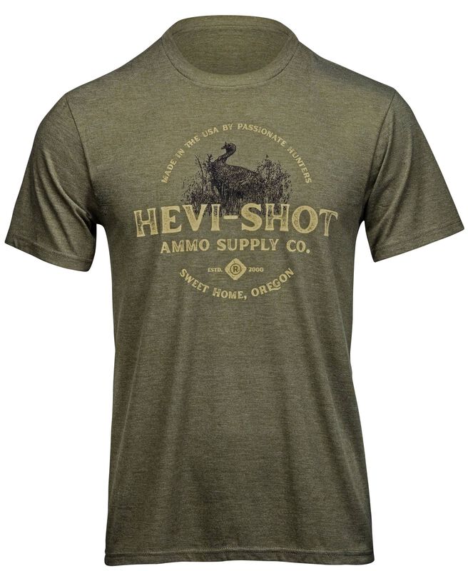 HEVI-Shot Vintage Turkey T-Shirt - Green
