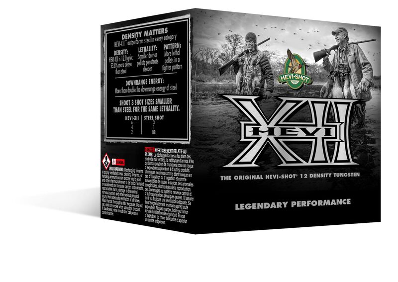 Hevi-XII, 12 Gauge, 4 Shot, 2-3/4 in, 1 1/8 oz, 1450 fps