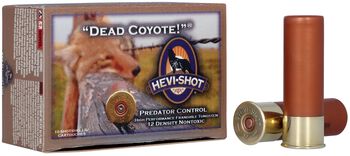 Dead Coyote, 12 Gauge, T Shot, 3 in, 1 1/2 oz, 1300 fps