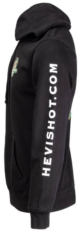 Hevi-Shot Logo Hoodie, Black, Small