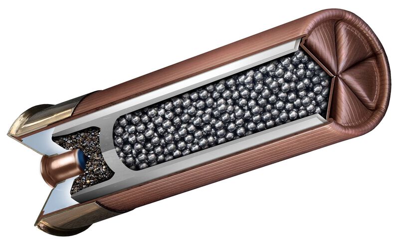 HEVI-18, 12 Gauge, 9 Shot, 3 in, 2 oz, 1250 fps