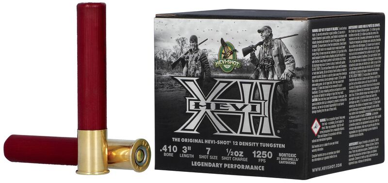 Hevi-XII, 410 Bore, 7 Shot, 3 in, 1/2 oz, 1250 fps