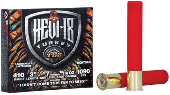HEVI-18, 410 Bore, 7 Shot, 3 in, 13/16 oz, 1090 fps