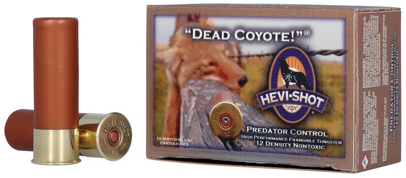 Dead Coyote, 12 Gauge, T Shot, 3 in, 1 1/2 oz, 1300 fps