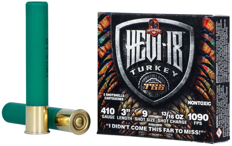 HEVI-18, 410 Bore, 9 Shot, 3 in, 13/16 oz, 1090 fps