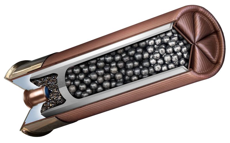 Hevi-Metal Longer Range, 12 Gauge, 2 Shot, 3 in, 1 1/4 oz, 1500 fps