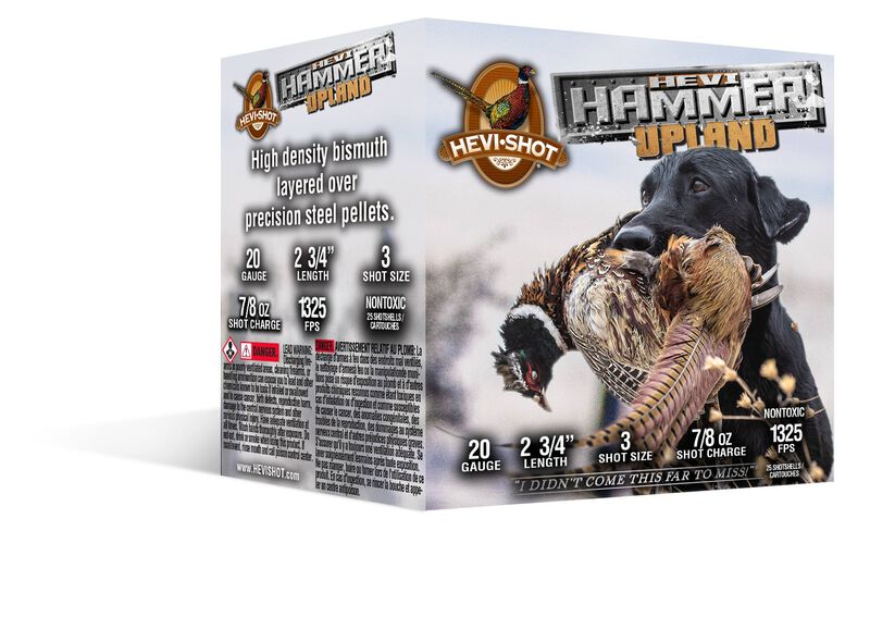 Hevi-Hammer Upland, 20 Gauge, 3 Shot, 2-3/4 in, 7/8 oz, 1325 fps