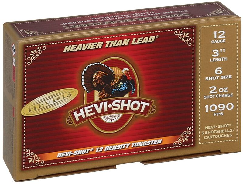 Hevi-13 Turkey, 12 Gauge, 6 Shot, 3 in, 2 oz, 1090 fps
