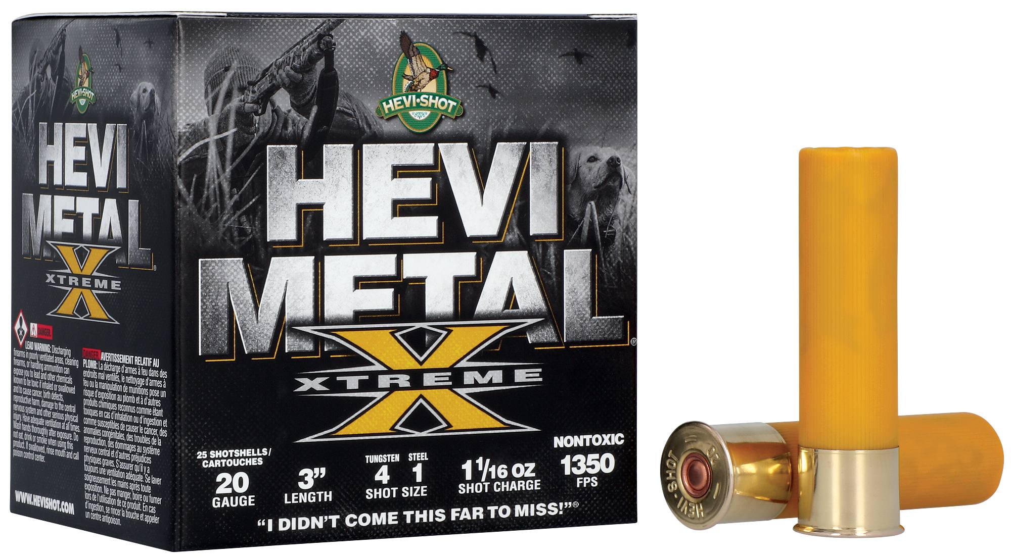 Buy Hevi-Metal Xtreme 20 Gauge Ammo | 1 and 4 Shot, 1 1/16 oz, 3in