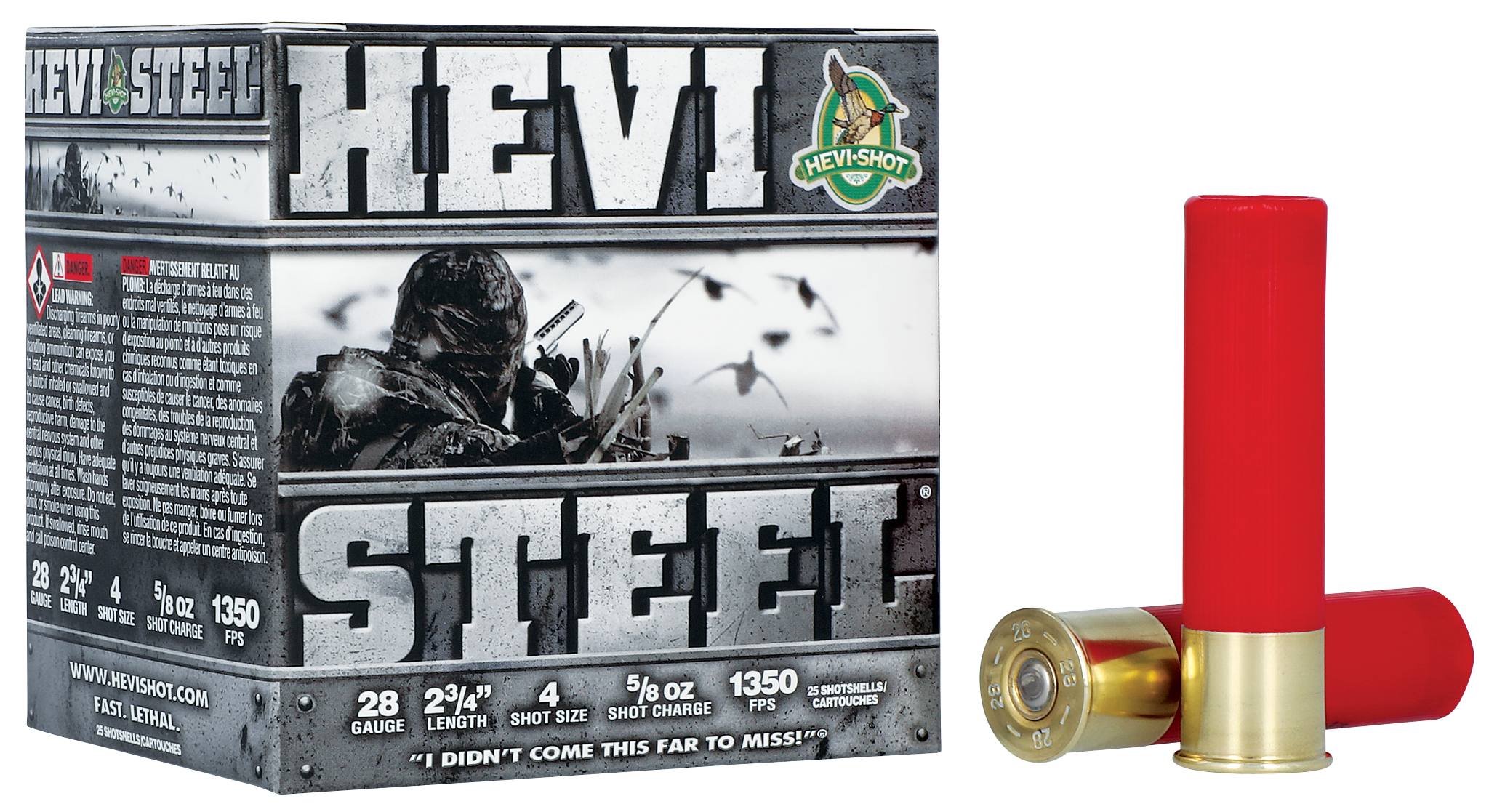 ひでさん28号 Buy Hevi-Steel 28 Gauge Ammo | 4 Shot, 5/8 oz, 2-3/4in / 70mm